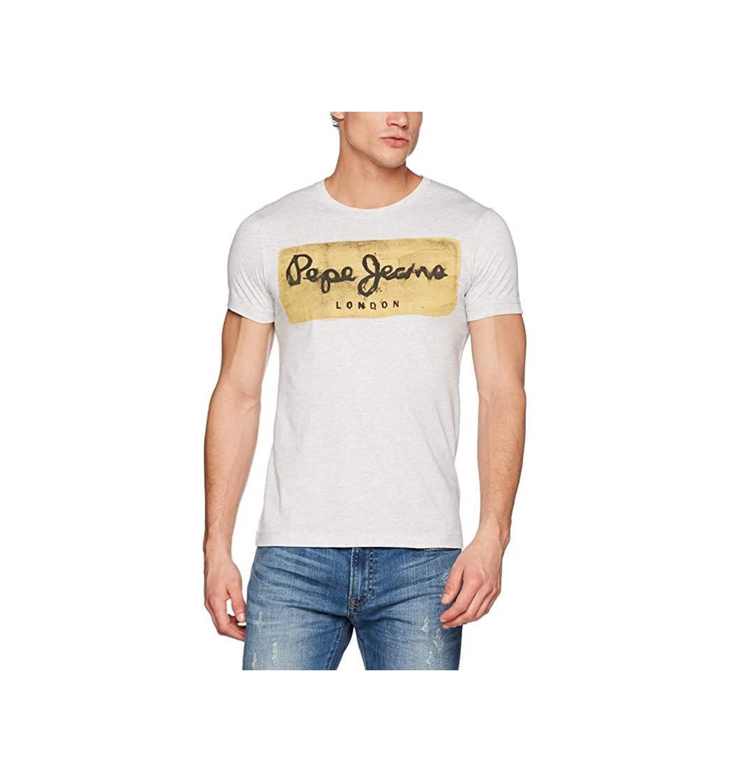 Product Pepe Jeans Original Stretch, Camiseta para Hombre, Gris