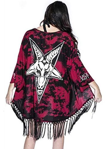 Blackcraft Cult Blood Moon Baphomet Kimono