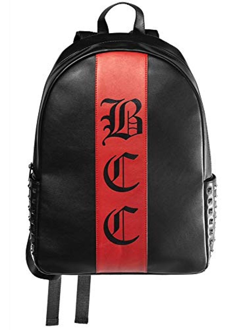 Moda Blackcraft Cult bcc mochila de rayas rojas