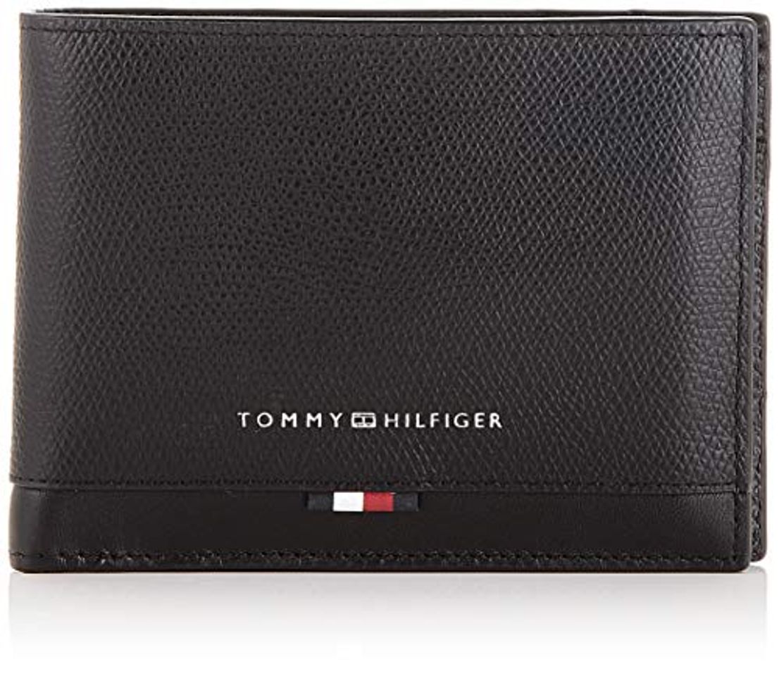 Producto Tommy Hilfiger - Business Leather Extra Cc & Coin, Carteras Hombre, Negro