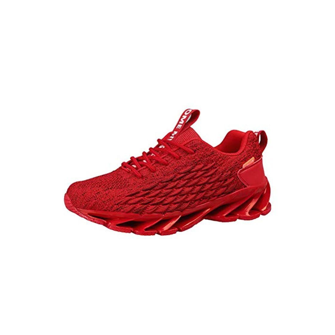 Social Zapatos Deporte Hombre Zapatillas De Running Transpirables Deportivas Gimnasio Correr Aire Libre Sneakers Rojo 43