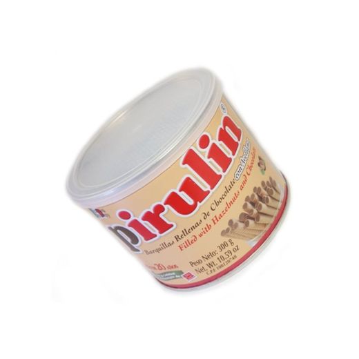 PIRULIN Barquillas Rellenas de Chocolate y Avellanas 300 gr