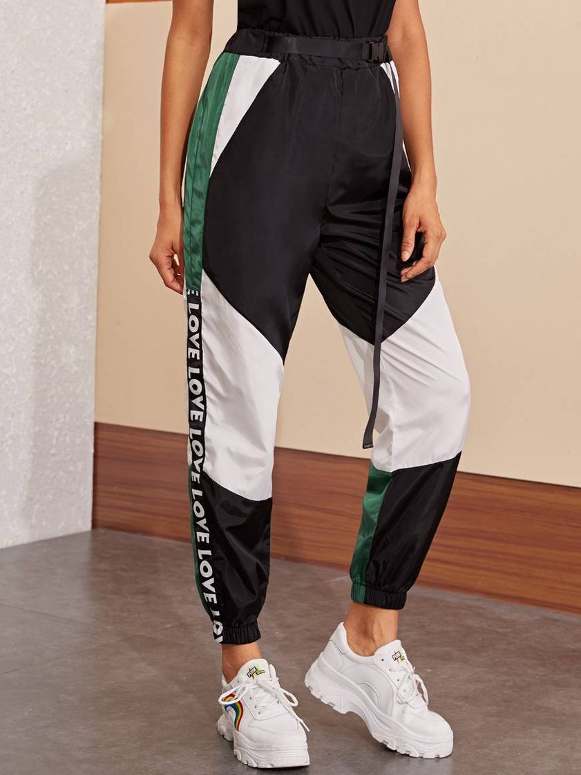 Moda Colorblock Jogger