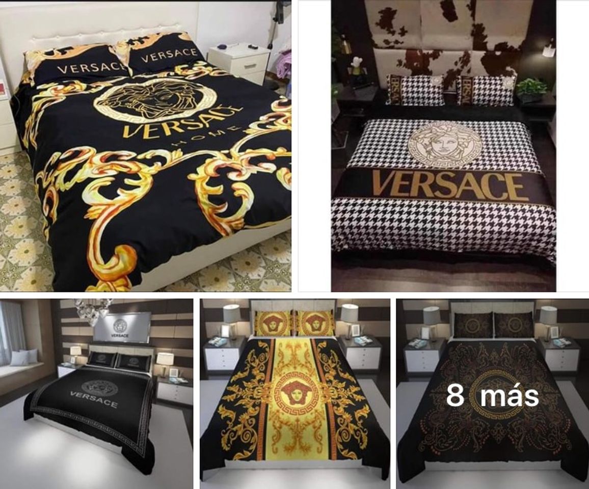 Moda VERSACE funda de cama