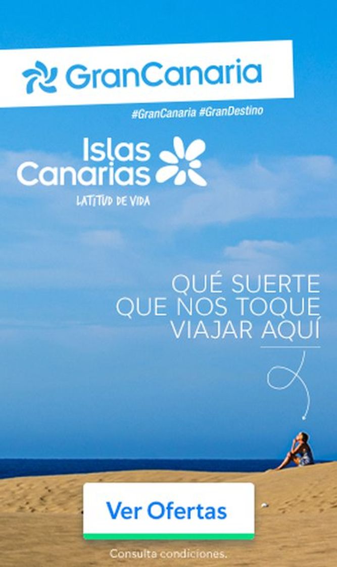 Moda SEPT 8 días en Gran Canaria desde 180€/p= Vuelos + 7 noches