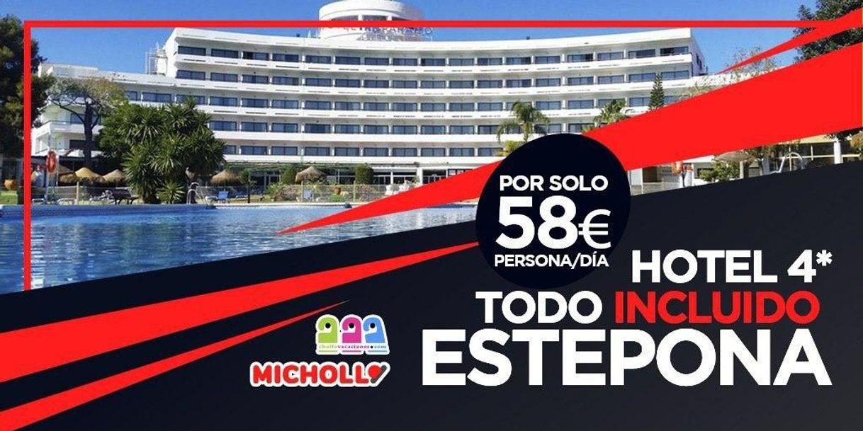 Place ESTEPONA 4* TODO INCLUIDO 58€/pers y noche