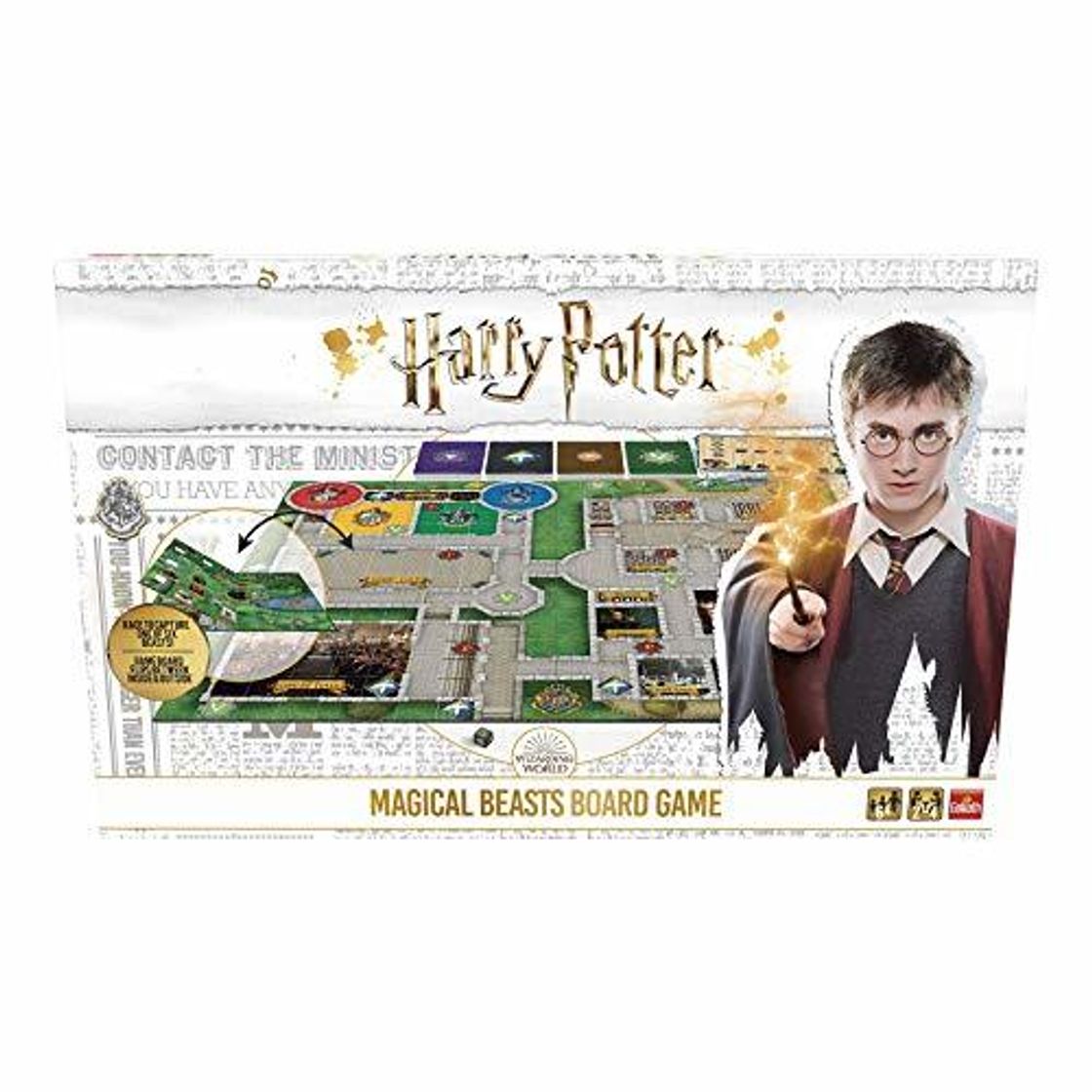 Place Pressman Harry Potter Animales Fantásticos Juego de Mesa, Multicolor, Talla Única
