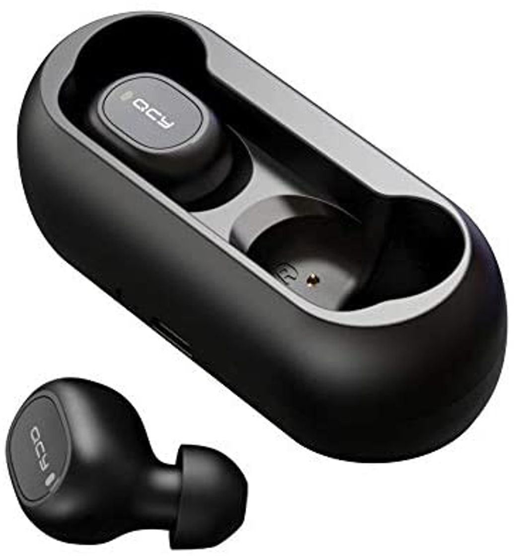 Social Auriculares Bluetooth, HOMSCAM Auriculares inalámbricos QCY 