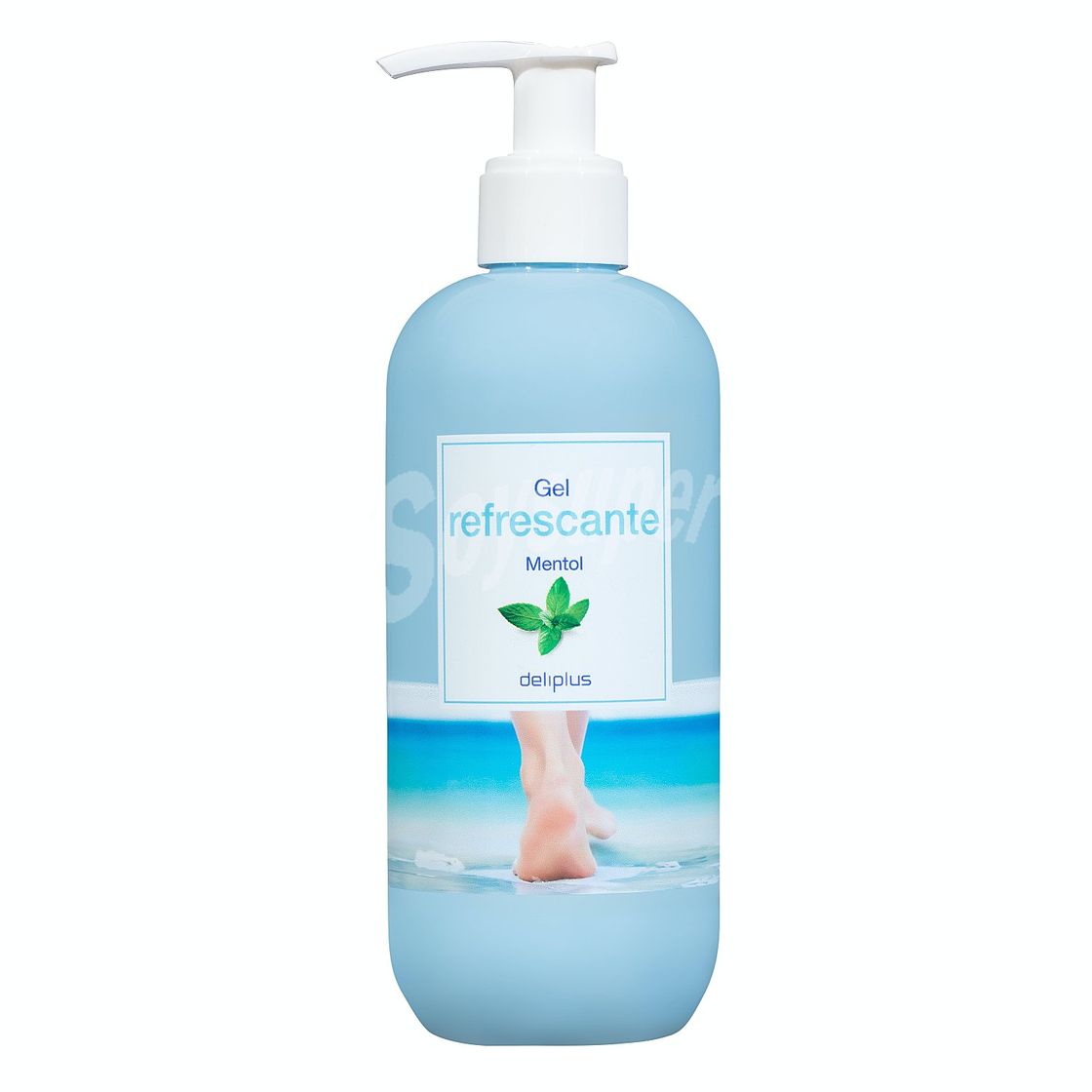Social Gel refrescante mentol Deliplus para pies y piernas