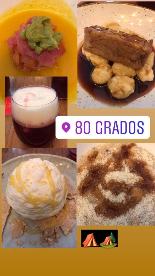 Restaurants Ochenta Grados Malasaña