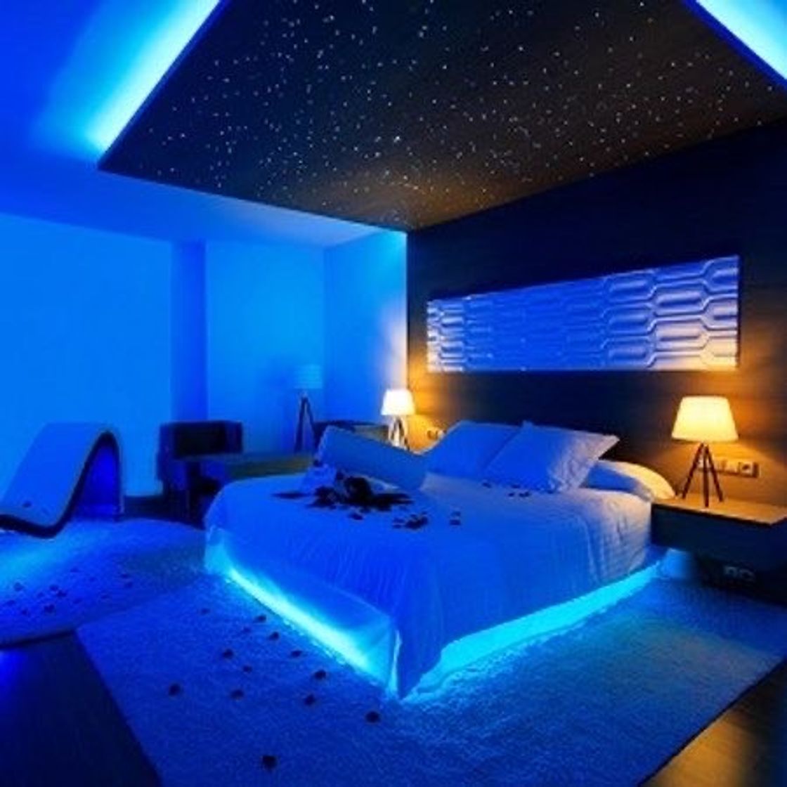 Fashion Led embaixo da cama