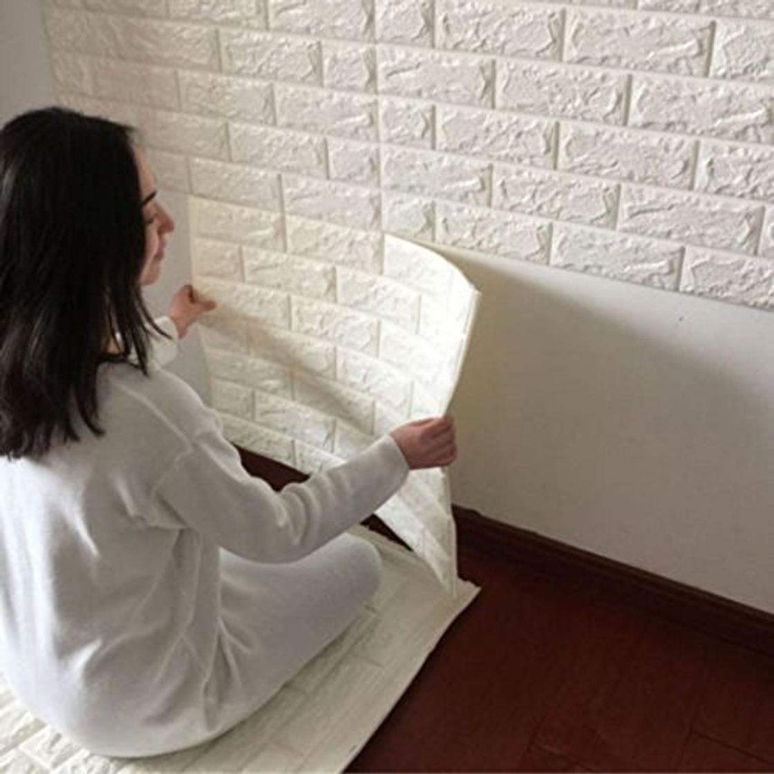 Social FAMILIZO PE de espuma de 3D Wallpaper DIY pared pegatinas Decoración de