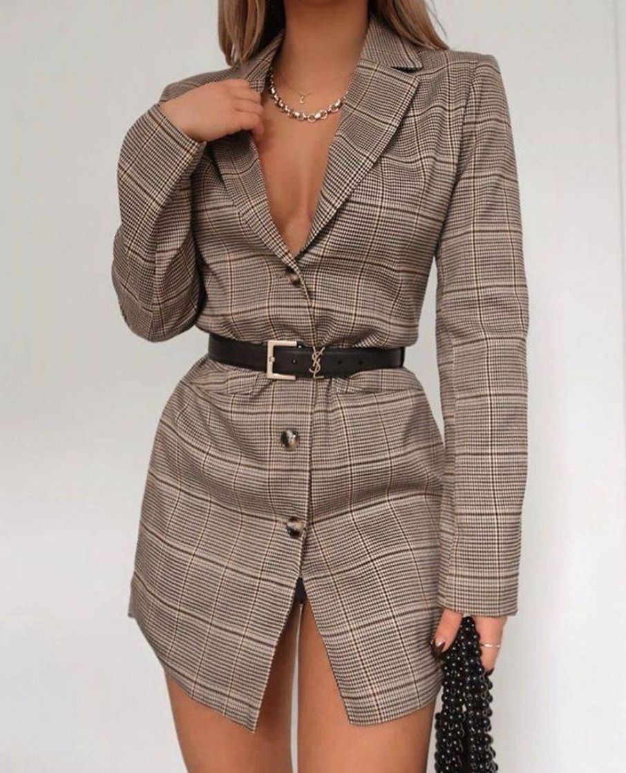 Fashion Brown Blazer