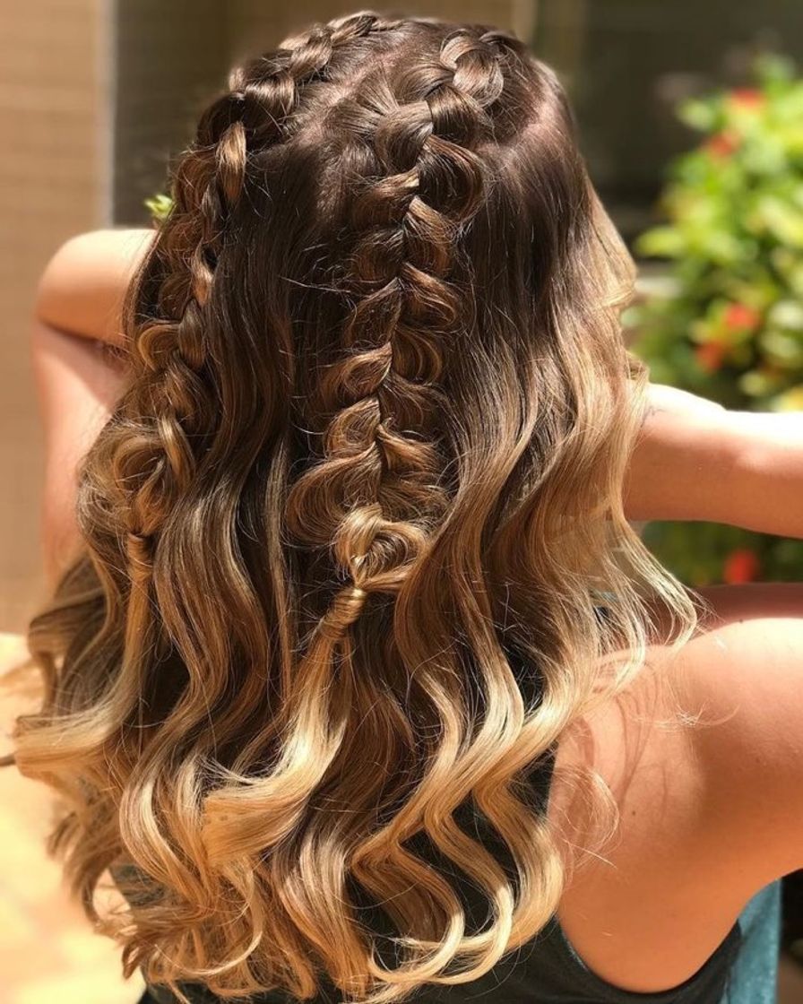 Moda Penteado • trança 