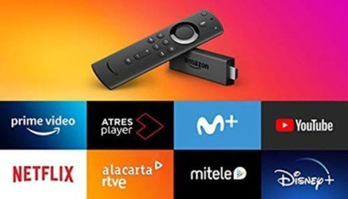 Electrónica Amazon Fire TV Stick con mando por voz Alexa