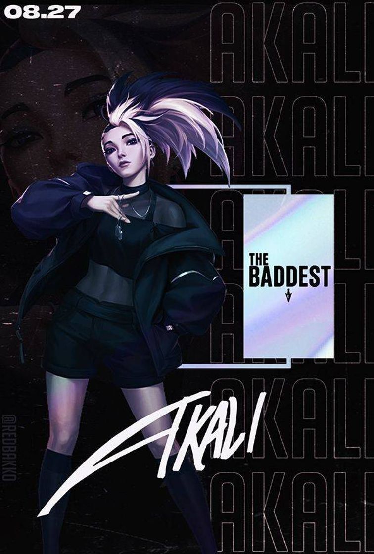 Moda Akali K/DA The Baddest