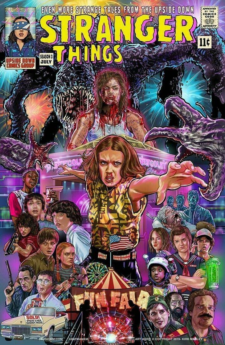 Moda Stranger Things Poster