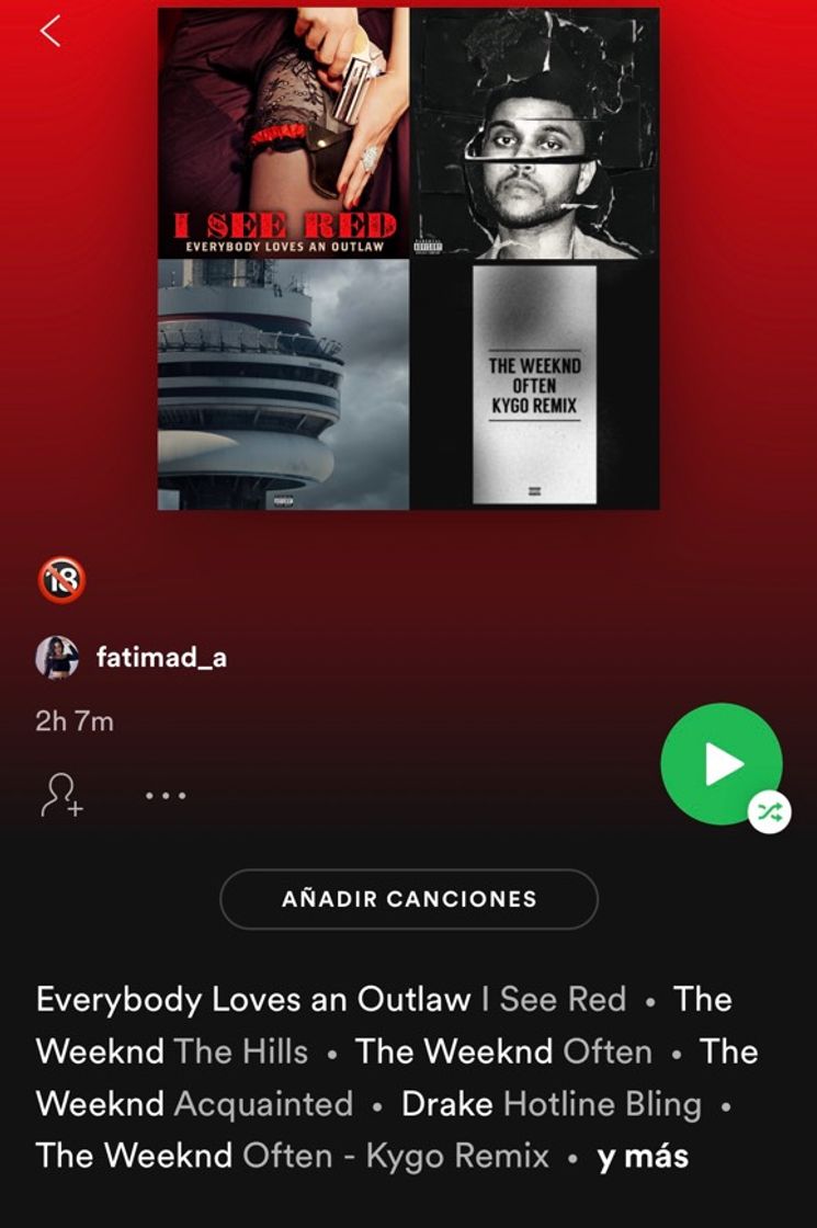 Moda Listas de Spotify 