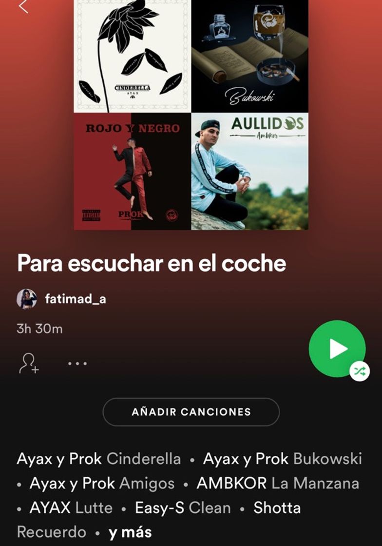 Moda Listas de Spotify 