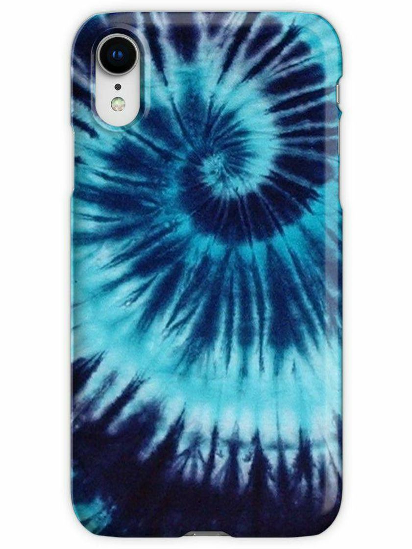 Fashion case blue tye die