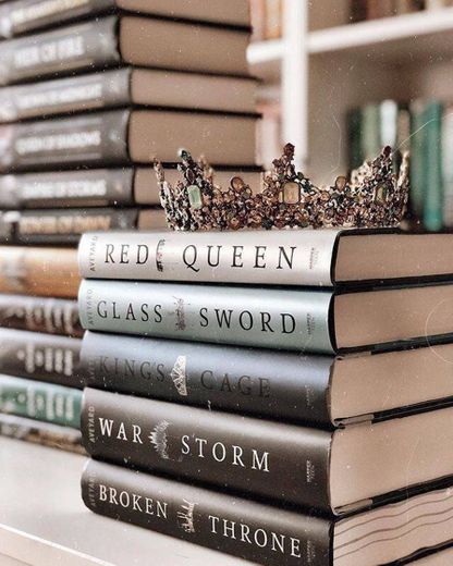 Livros, coleção, A rainha vermelha