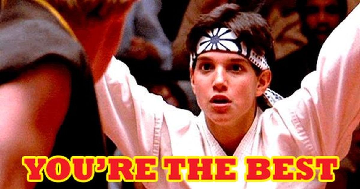 Canción You're The Best- Karate kid