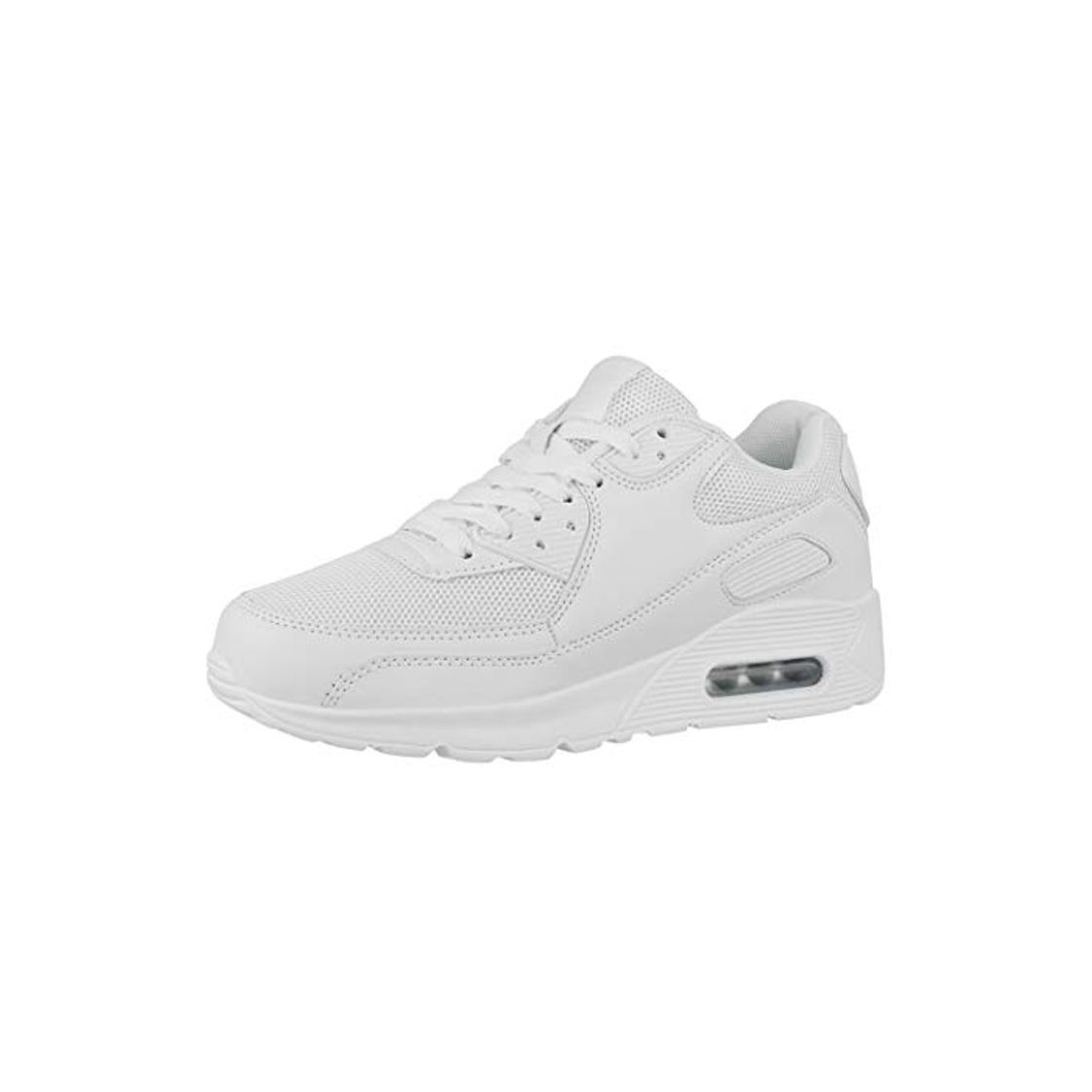 Social Elara Zapatillas de Deporte Unisex Zapatos para Correr Chunkyrayan H001-Z001 White-37