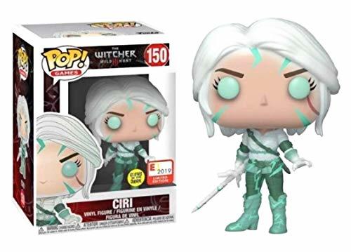 Juegos Funko Pop The Witcher Ciri Glow in The Dark E3 2019