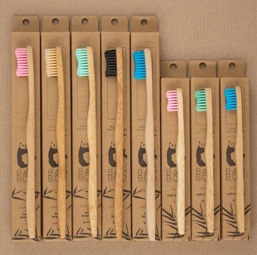 Escovas 🦷 de bambu 