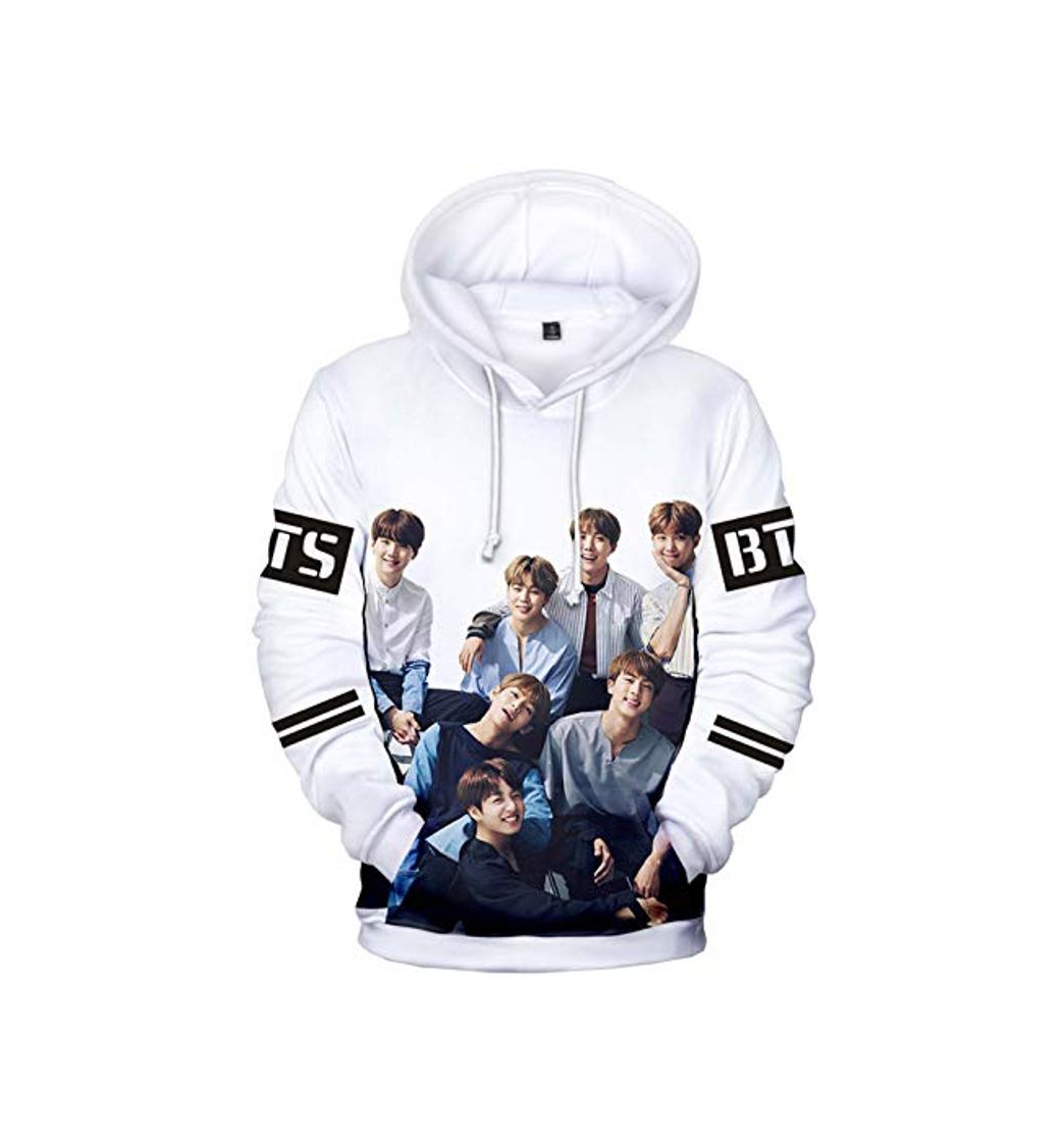 Product OLIPHEE Sudaderas con Capucha Impresa con 3D Fotos de BTS para Mujer