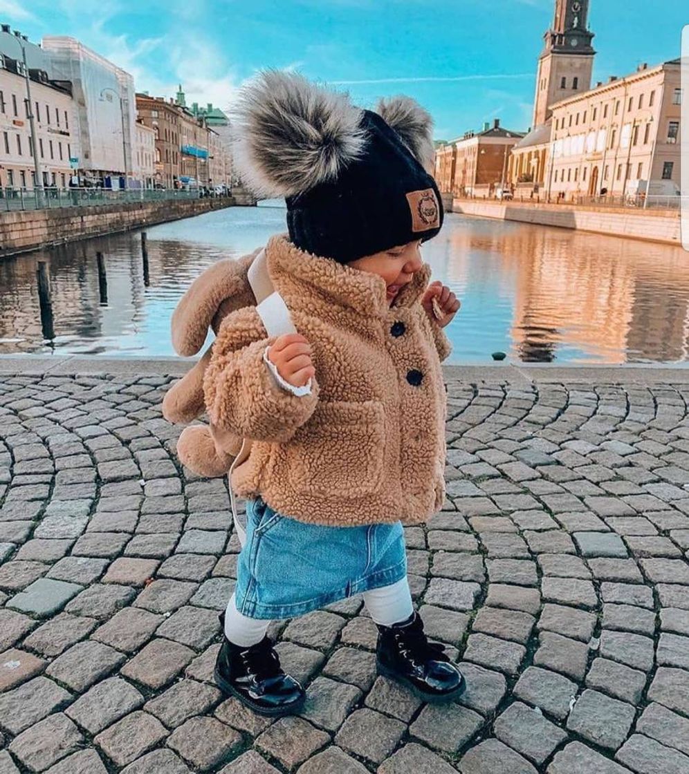 Social heekpek Gorro de Bebé Niña Invierno Sombrero de Bebé Oso Lindo Niño Orejera Beanie Gorro de Punto Cálido Otoño Primavera Niña 0 a 3 Años