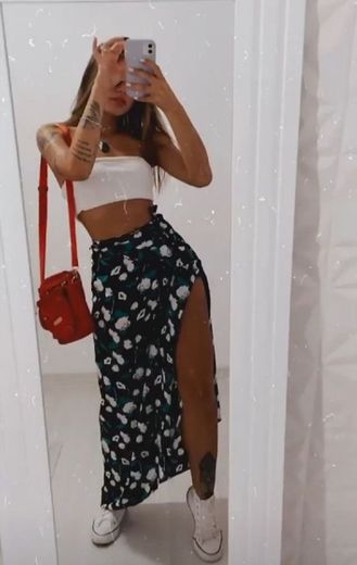 Saia longa com cropped😻