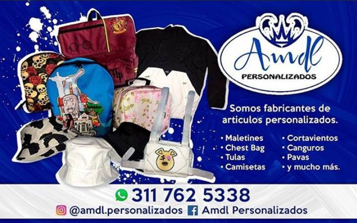 Moda Amdl maletines personalizado