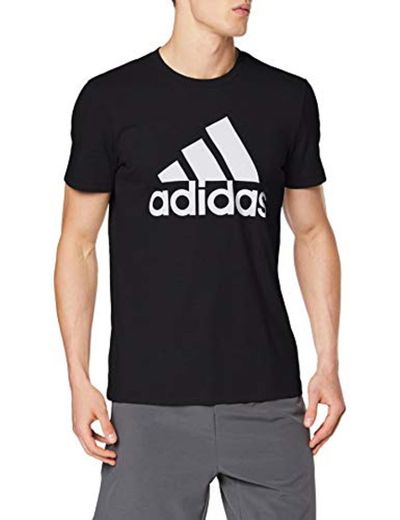 adidas Most Haves Badge of Sports TS M Camiseta, Hombre, Negro