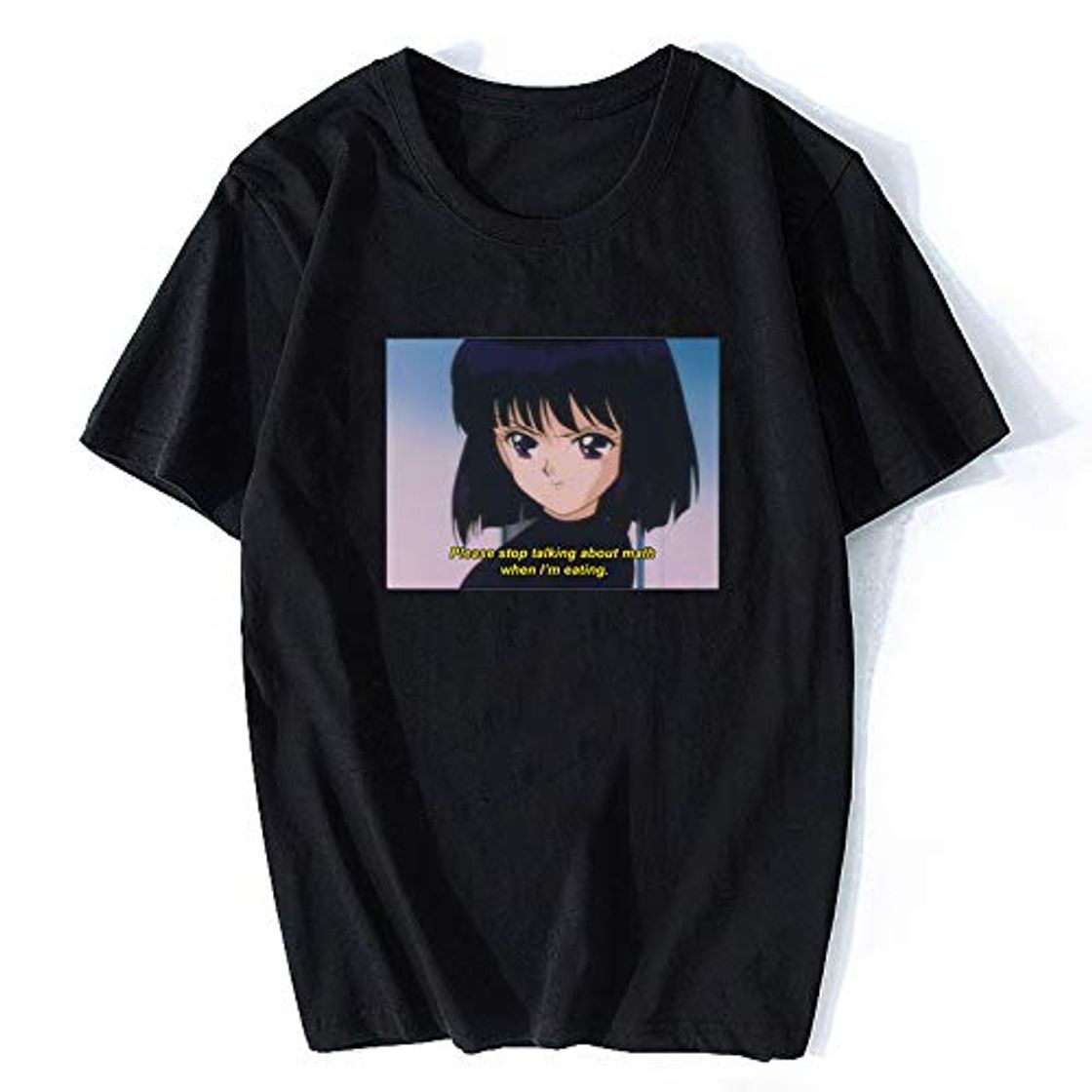 Fashion Vaporwave Sailor Moon Funny Quote Japan T-Shirts Streetwear Aesthetic O-Neck Tees Tops