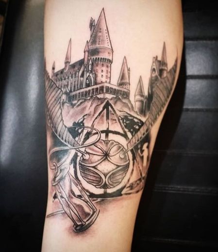 101 geniales tatuajes de Harry Potter que te inspirarán