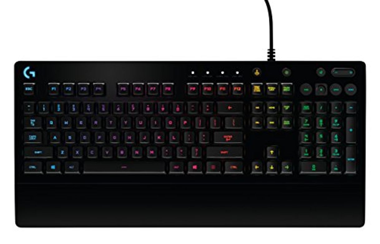 Electrónica Logitech G213 - Teclado para Gaming Prodigy