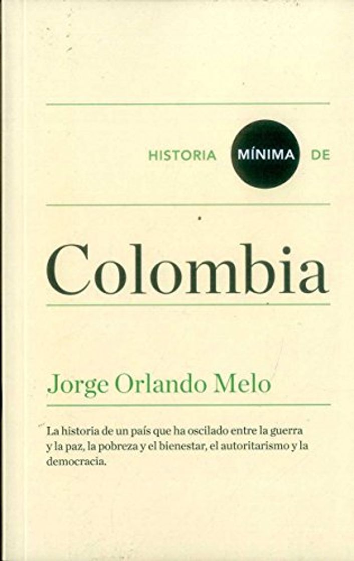 Books Historia mínima de Colombia