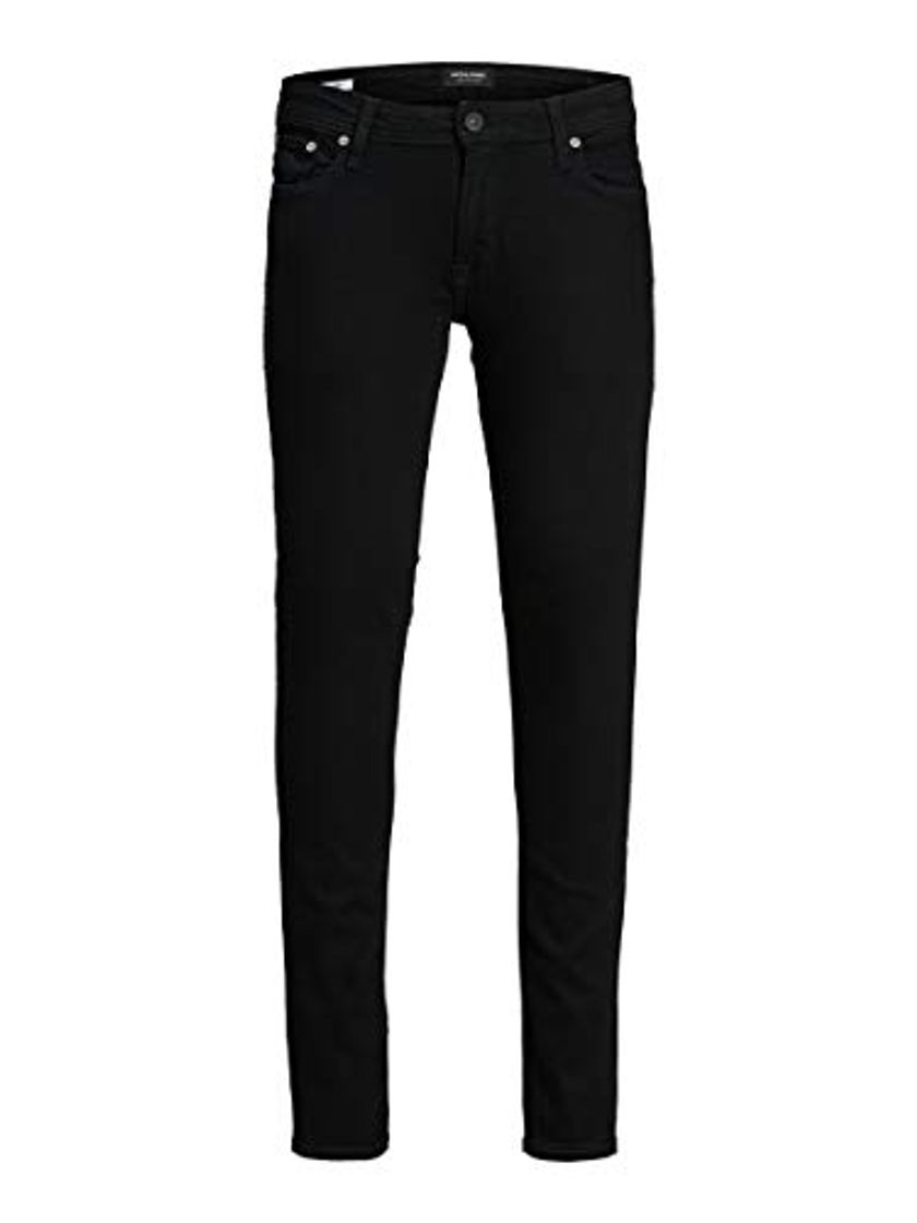 Fashion JACK & JONES Jjiliam Jjoriginal Am 009 Lid Noos, Jeans Hombre, Negro