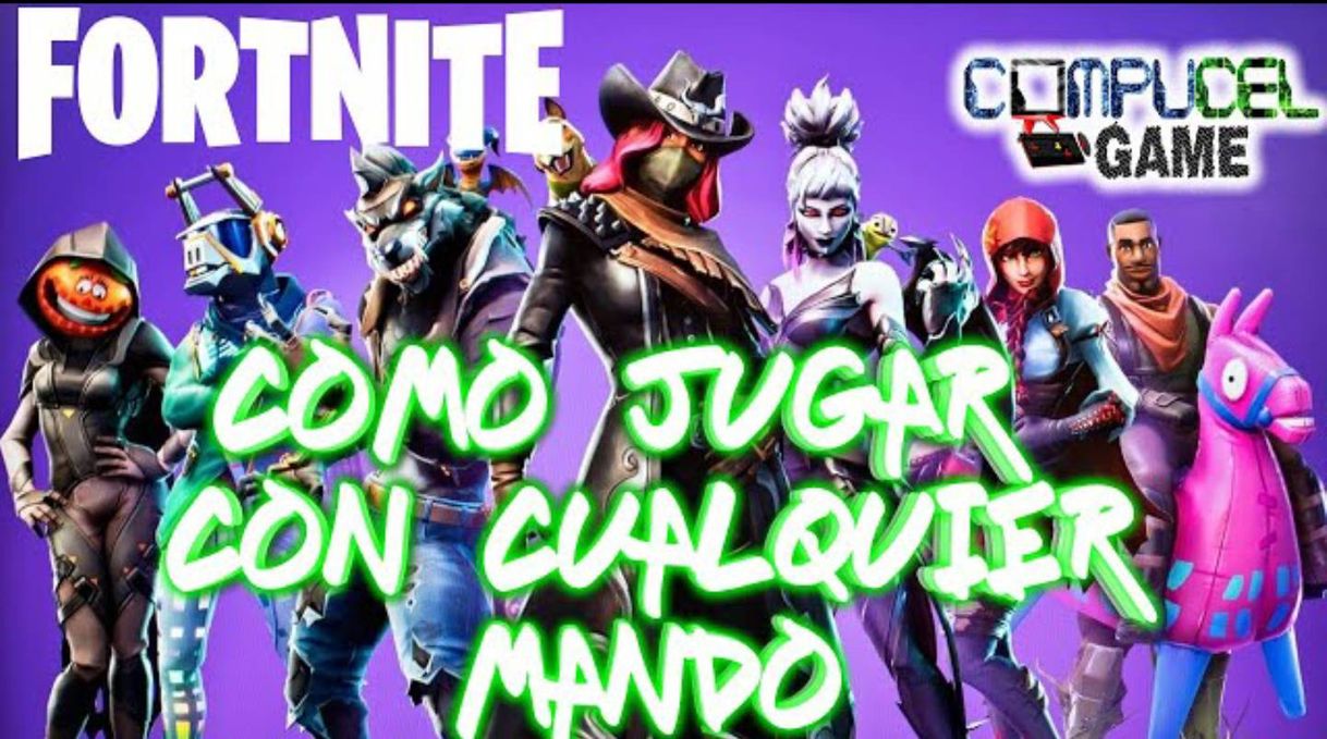 COMO JUGAR FORTNITE CON CUALQUIER MANDO / mando ...
