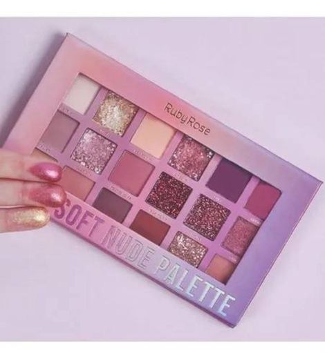 Paleta de Sombra Soft Mude Ruby Rose!