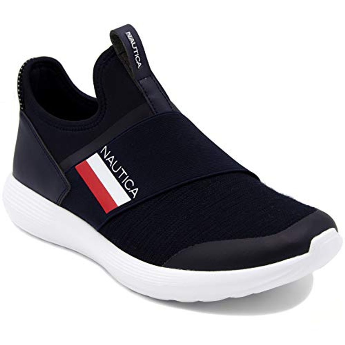 Moda Zapatillas Deportivas de Hombre Nautica de Color Azul Marino con una Cinta