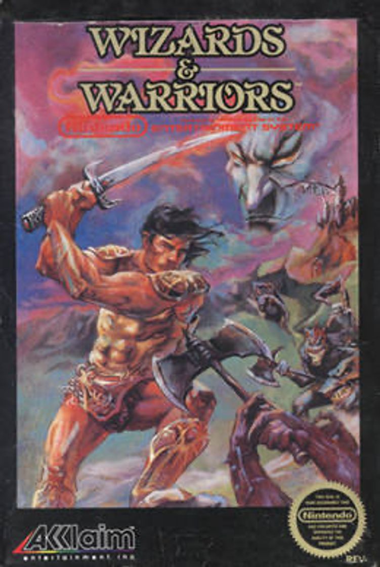 Videogames Wizards & Warriors (NES 1987)