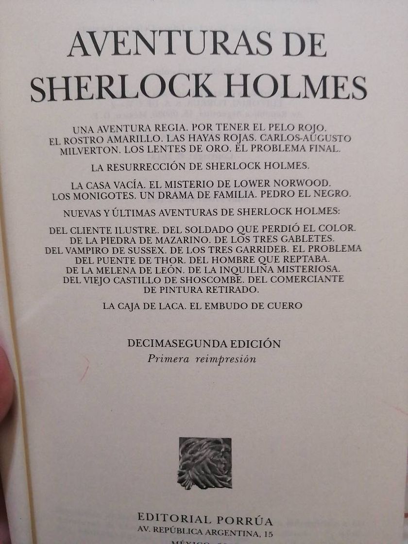 Book Las aventuras de Sherlock Holmes