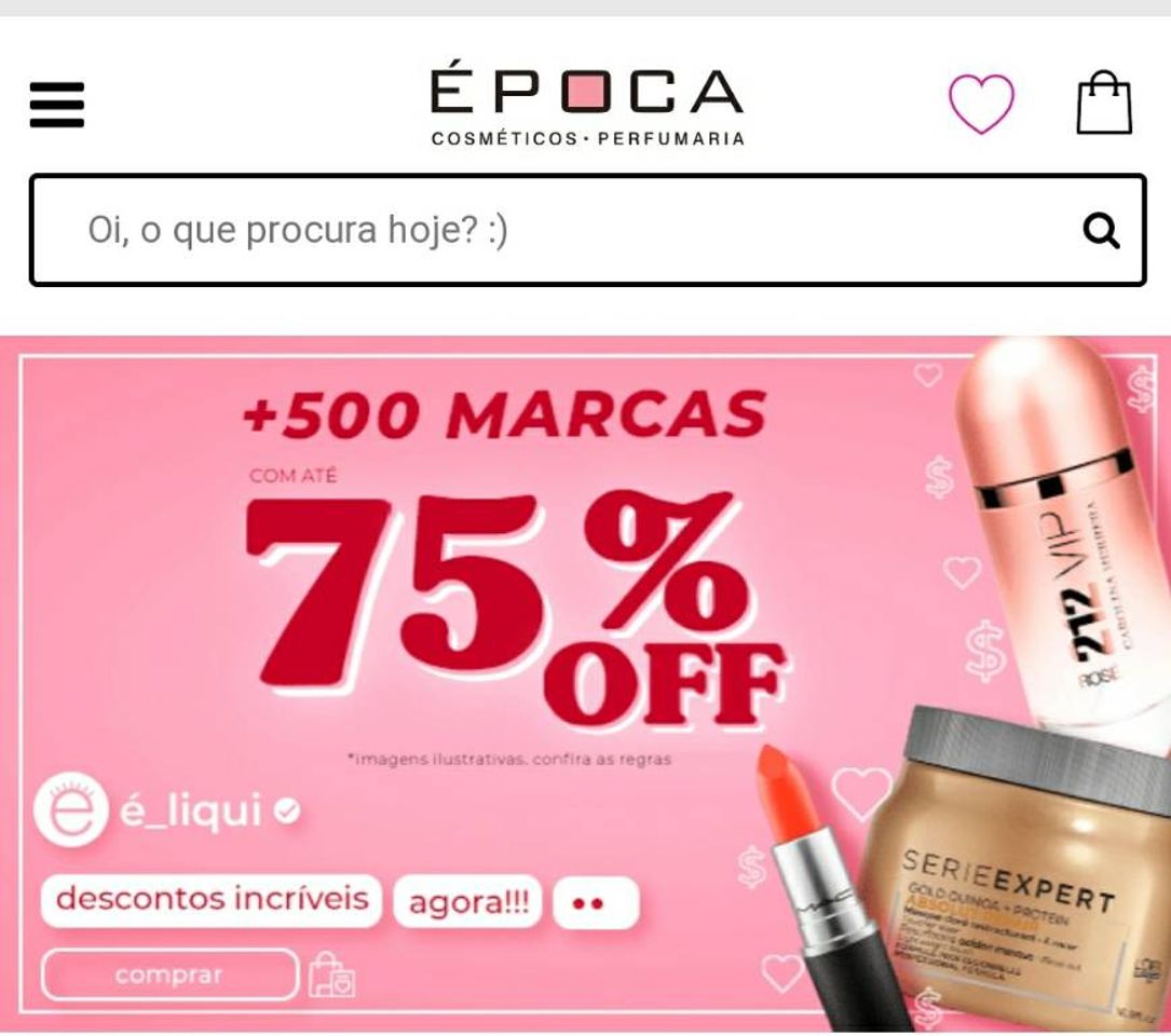 Moda Época Cosméticos