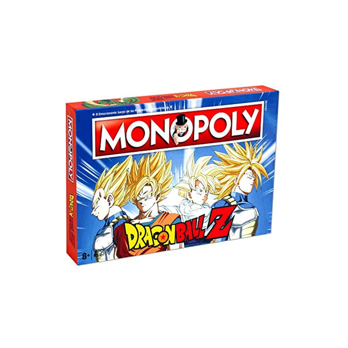 Social DRAGON BALL- Monopoly Z Drago Ball Juego, Multicolor