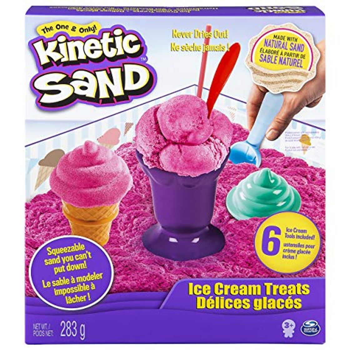 Product Kinetic Sand Ice Cream Treats - Arena cinética