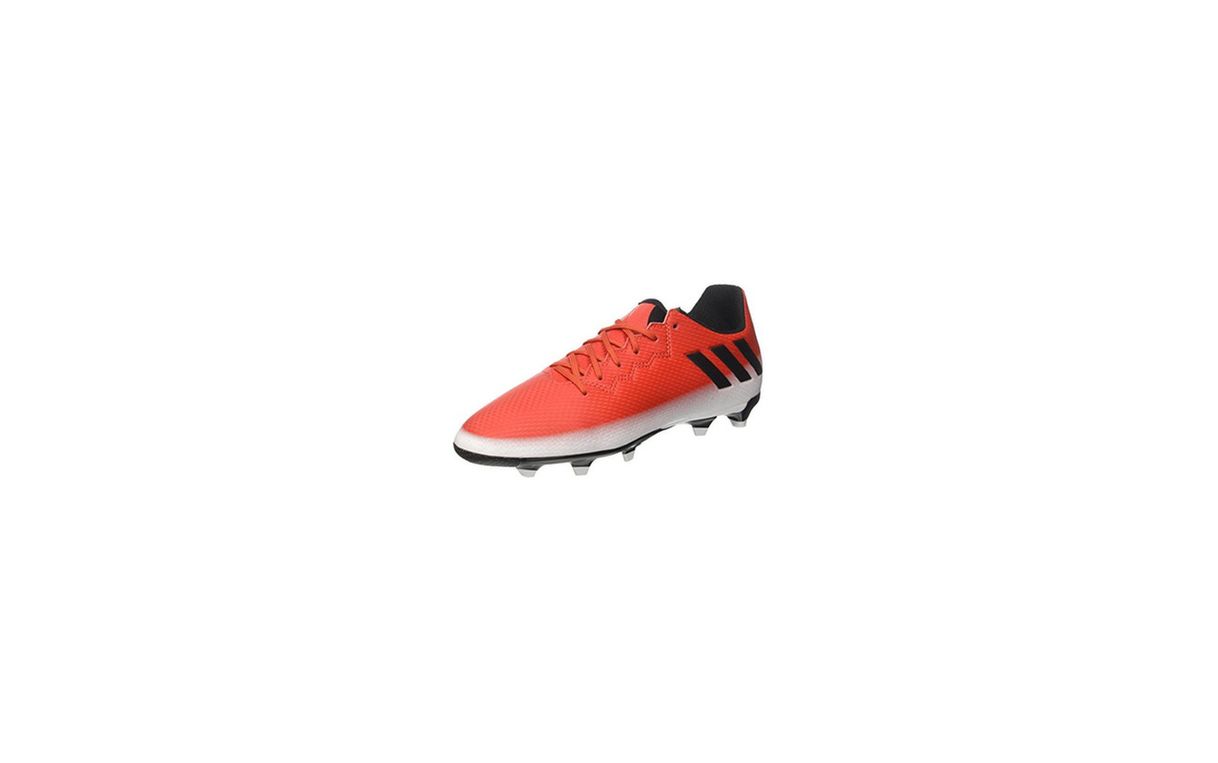 Social adidas Messi 16.3 FG J, Botas de fútbol para Niños, Rojo
