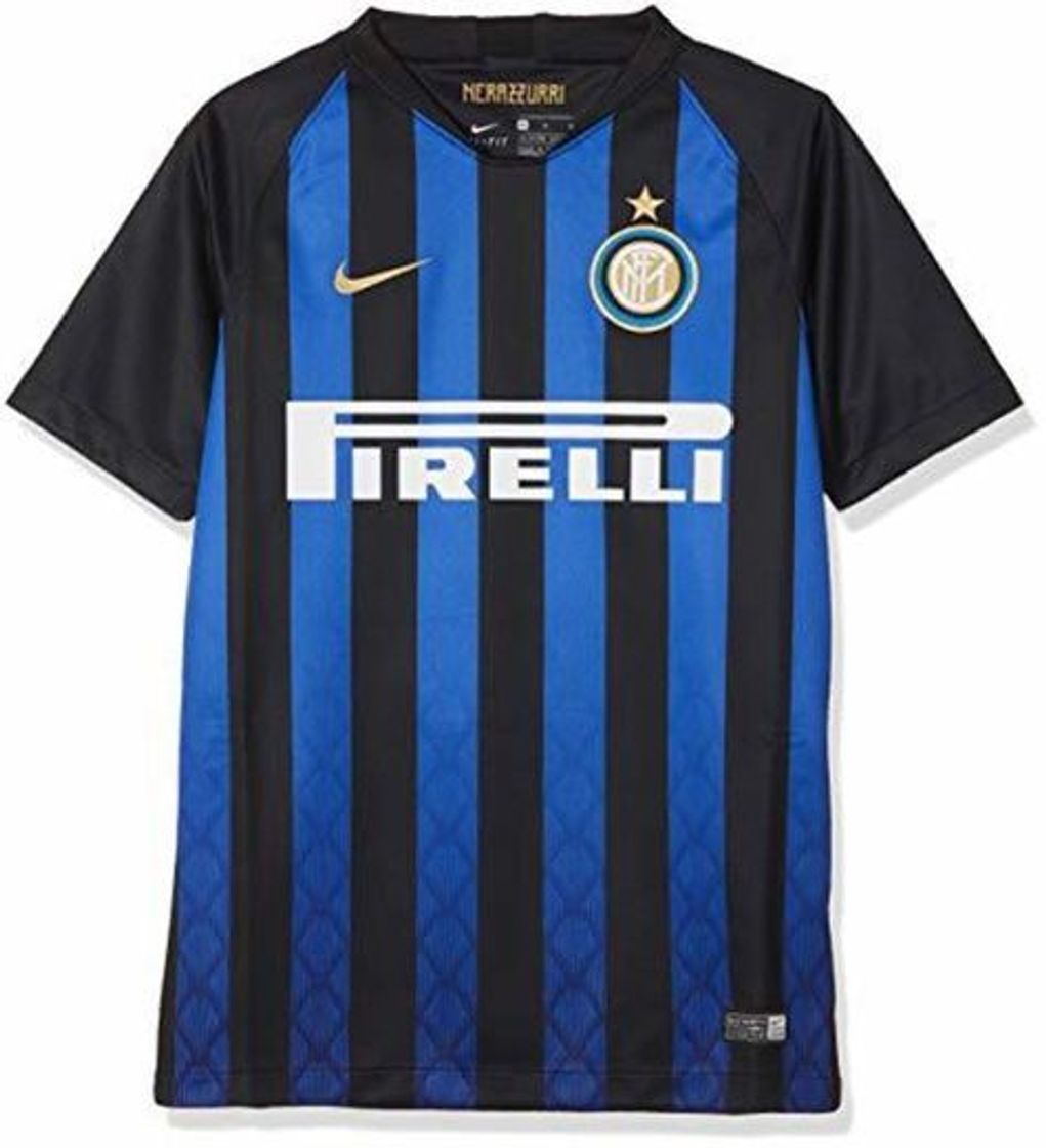 Social Nike 2018/19 Inter Milan Stadium Home - Partes de Arriba de Ropa