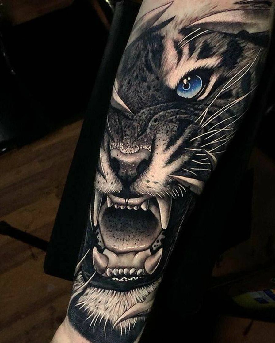 Fashion Tiger Tattoo